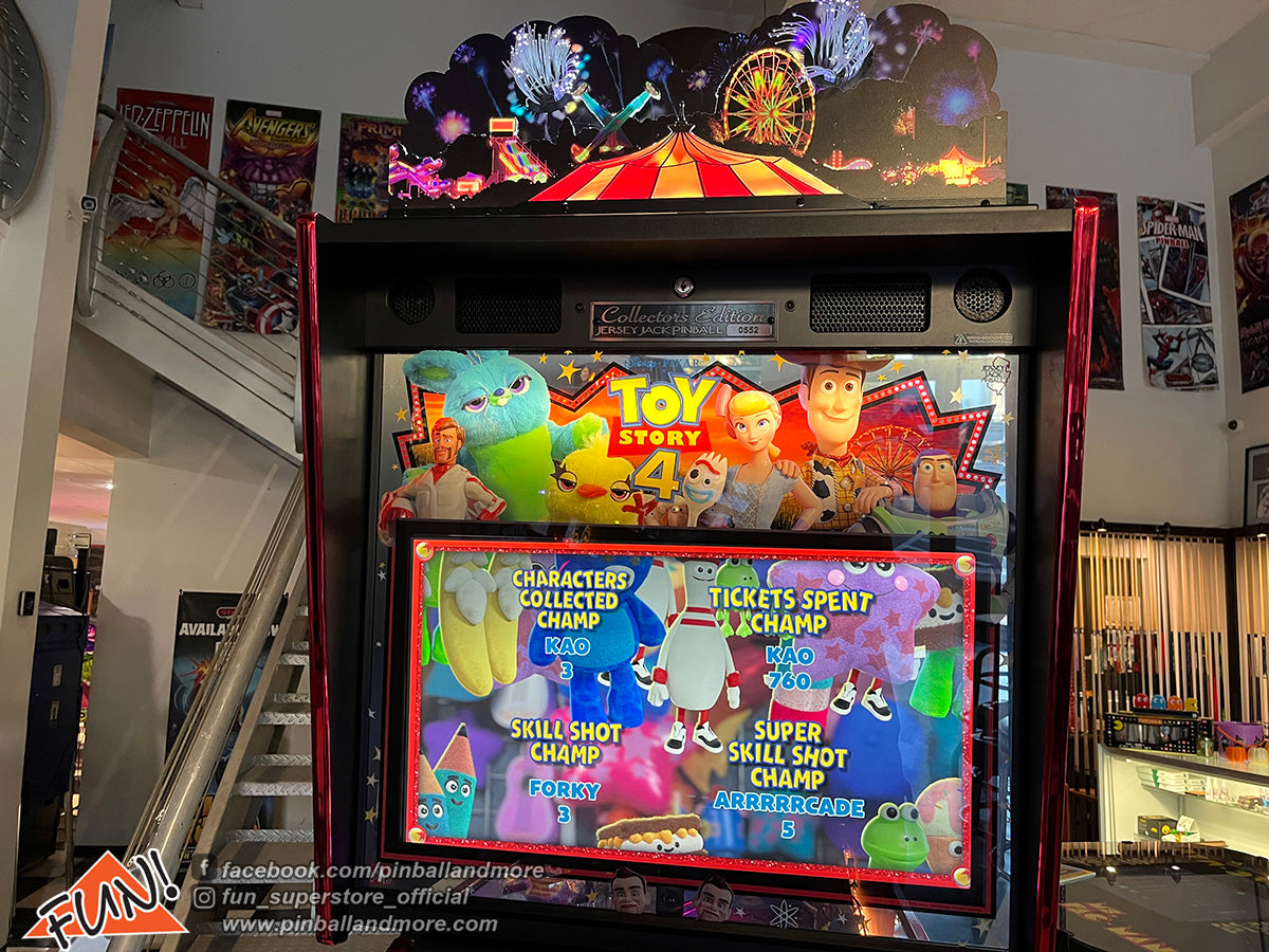 Toy Story 4 (Collectors Edition #552) Pinball Machine