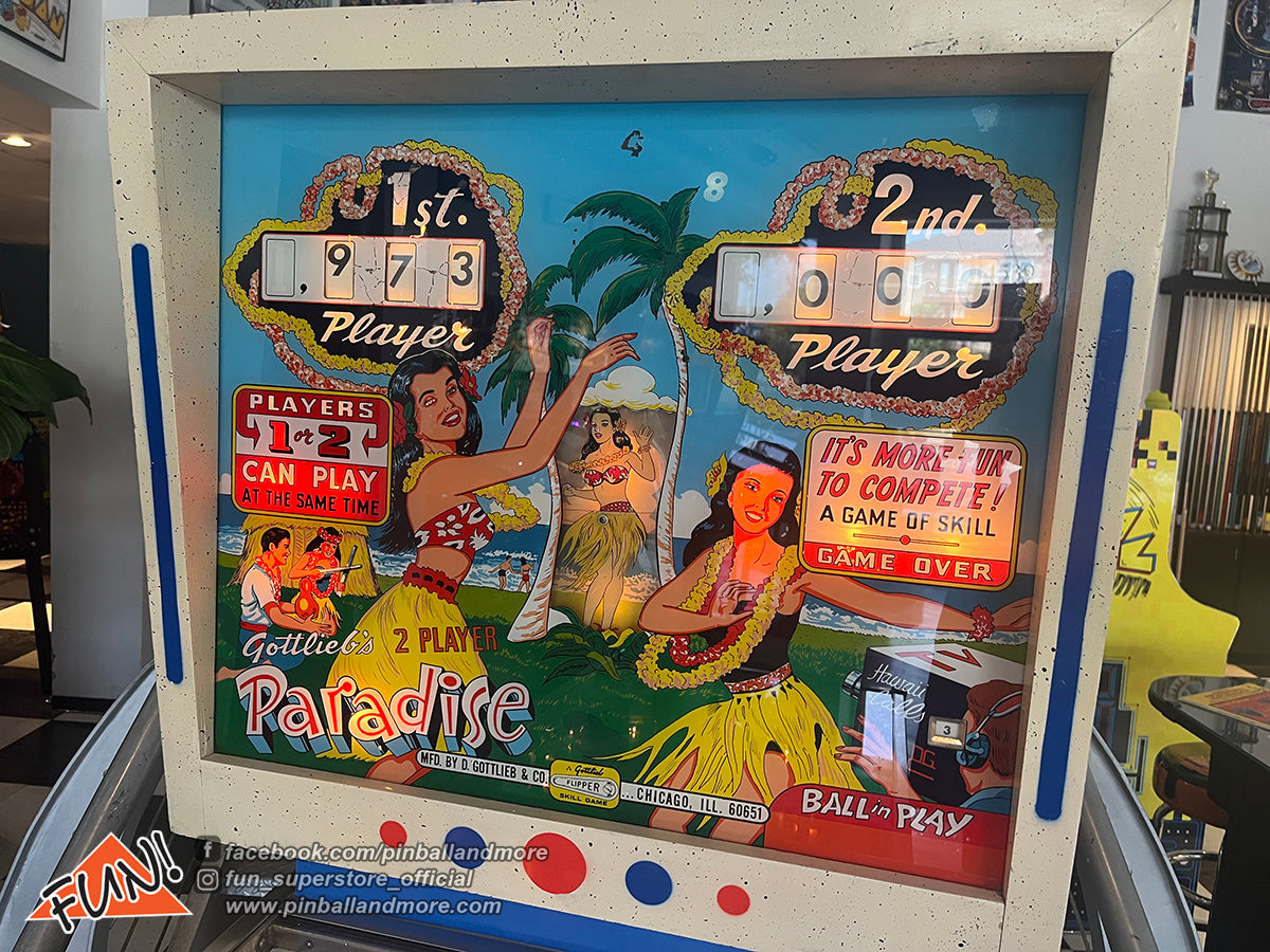 Paradise Pinball Machine