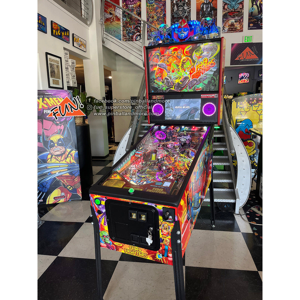 Foo Fighters (Premium) Pinball Machine - LOADED!