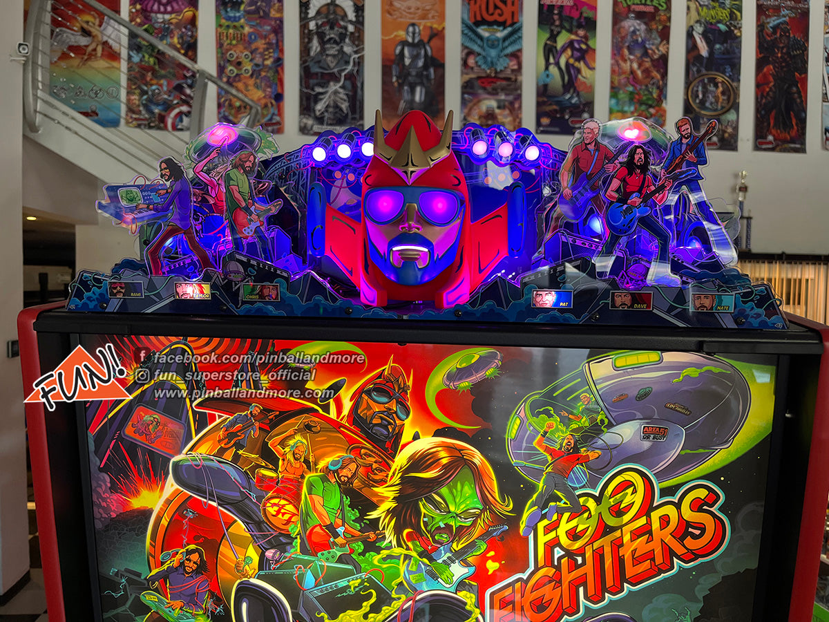 Foo Fighters (Premium) Pinball Machine - LOADED!
