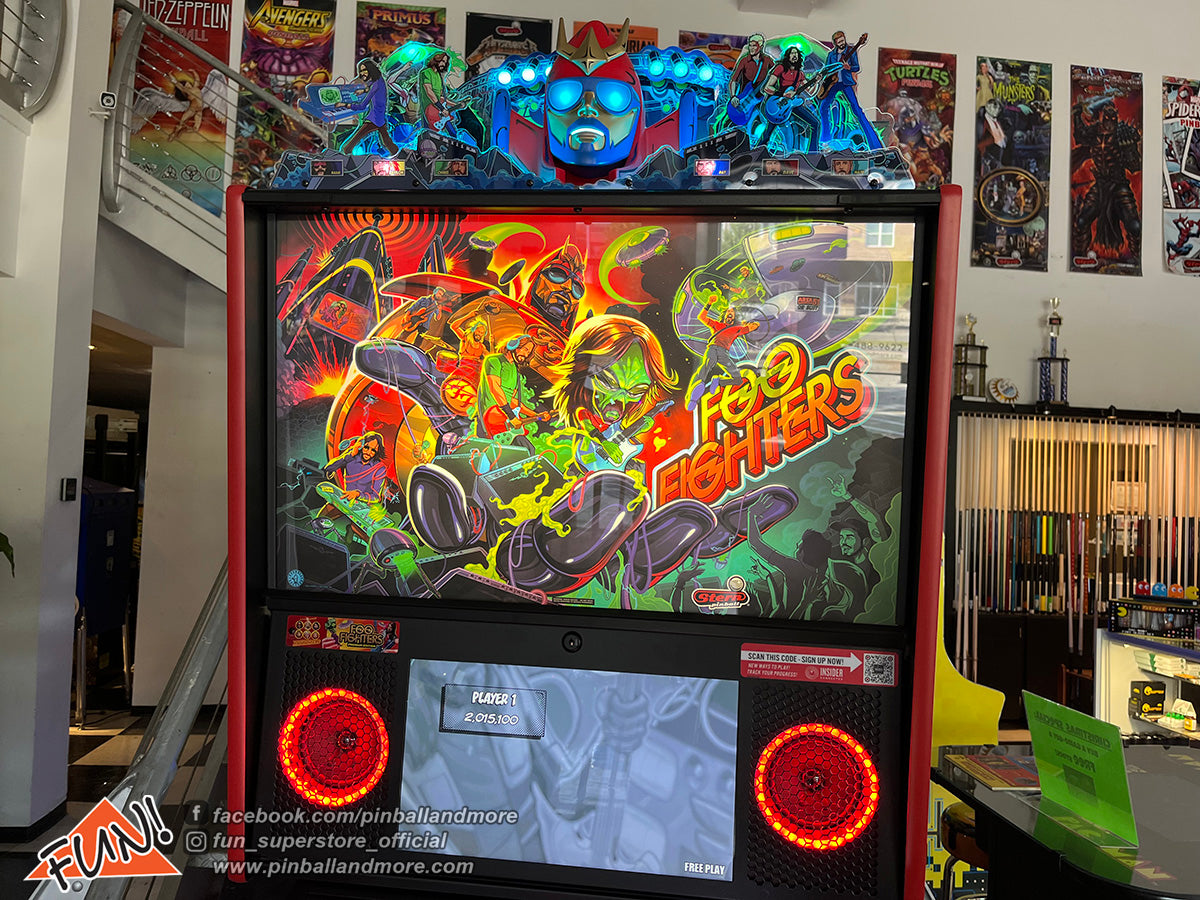 Foo Fighters (Premium) Pinball Machine - LOADED!