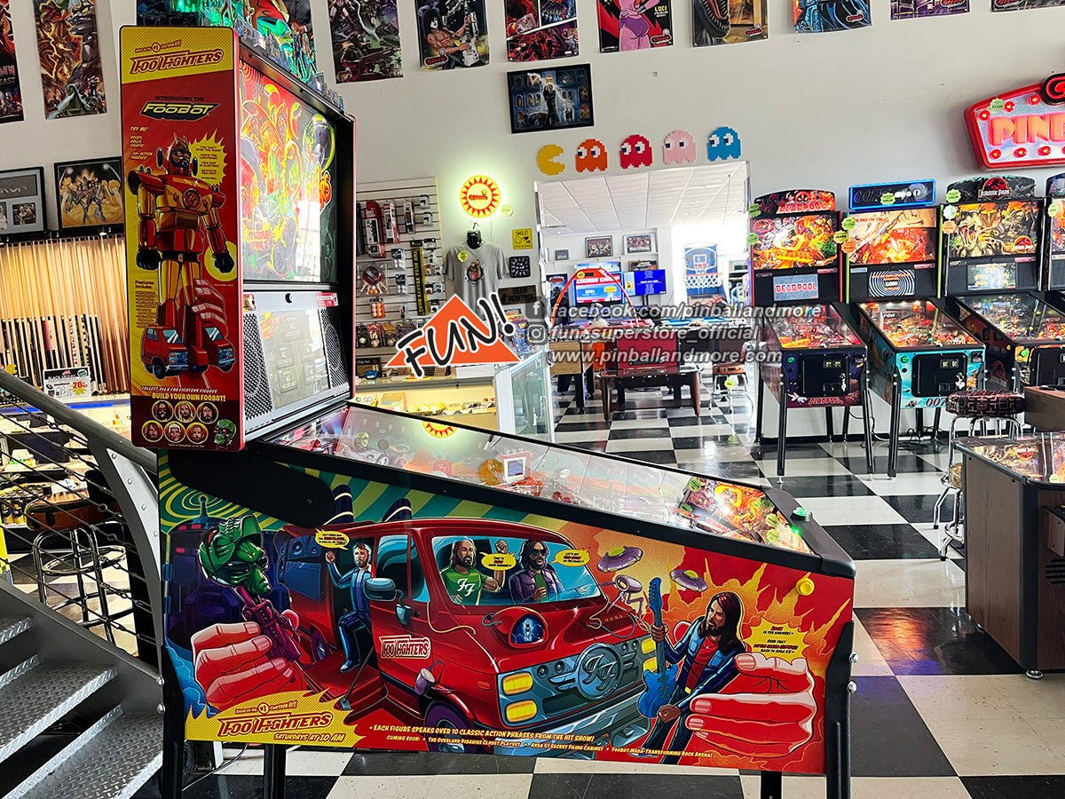 Foo Fighters (Premium) Pinball Machine - LOADED!