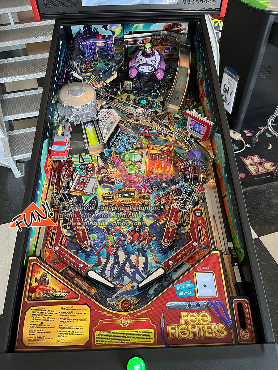 Foo Fighters (Premium) Pinball Machine - LOADED!