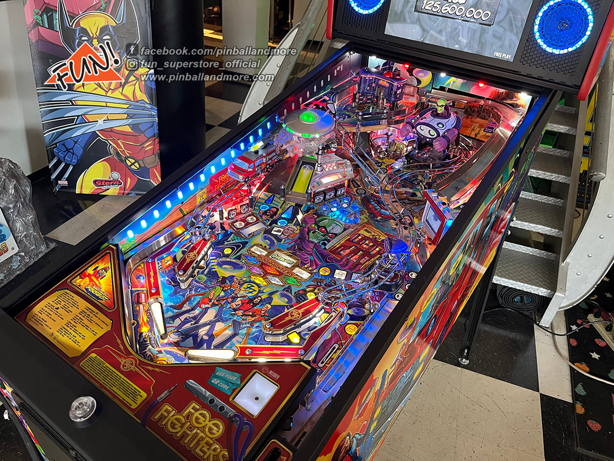 Foo Fighters (Premium) Pinball Machine - LOADED!