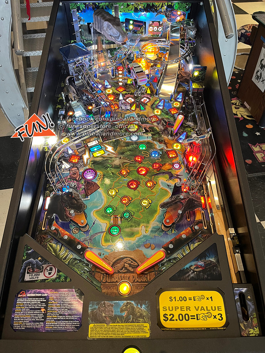 Jurassic Park (Premium) Pinball Machine - Home Use Only!