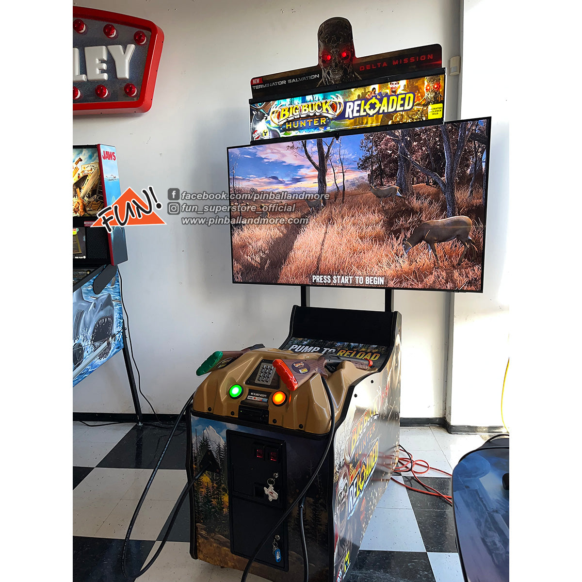 Big Buck Reloaded (Panorama Cabinet) Arcade Game - ONLINE