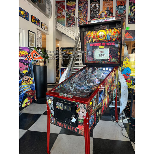 Guns N' Roses (Limited Edition #2816) Pinball Machine + HOME USE ONLY w/Mods