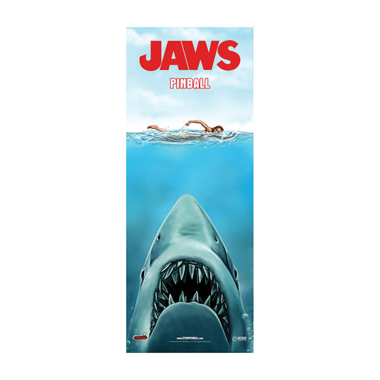 Official Stern Jaws Pinball Banner