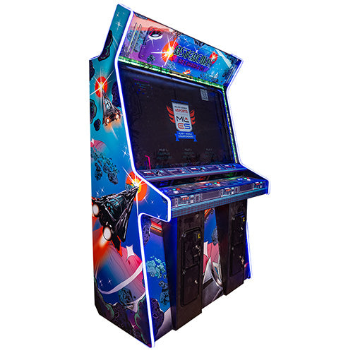 Asteroids Recharged (Deluxe) Arcade Game - 3 Player