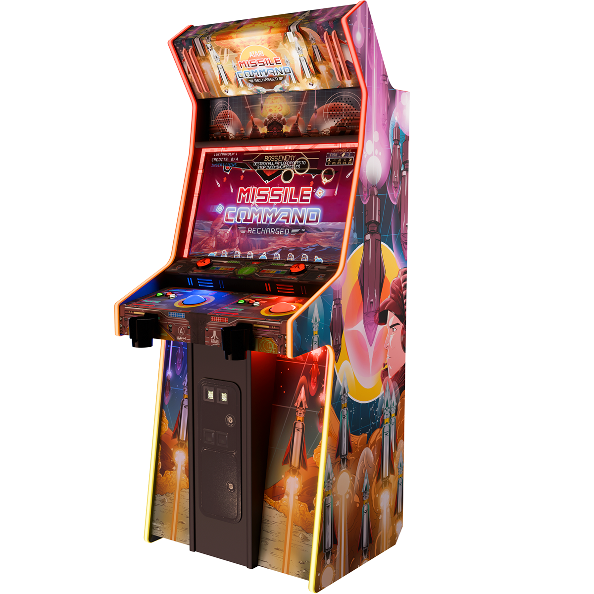 Missile Command Recharged - 2 Player Pro+