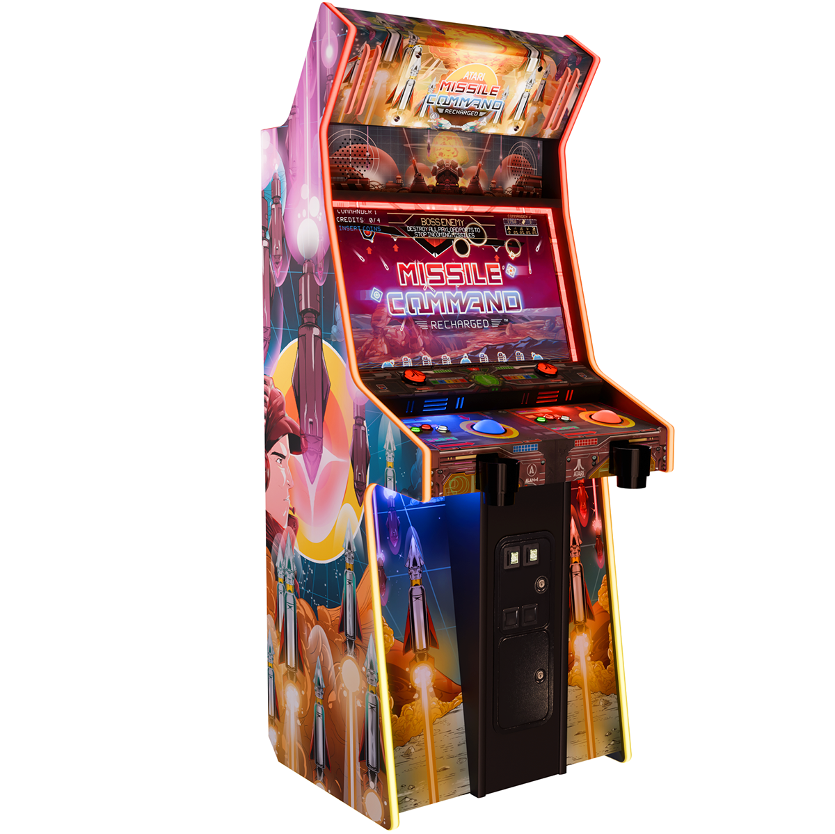 Missile Command Recharged - 2 Player Pro+