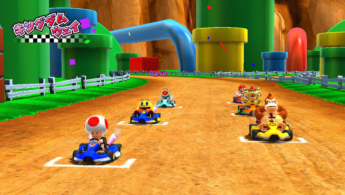 Mario Kart GP DX Arcade Driving Game