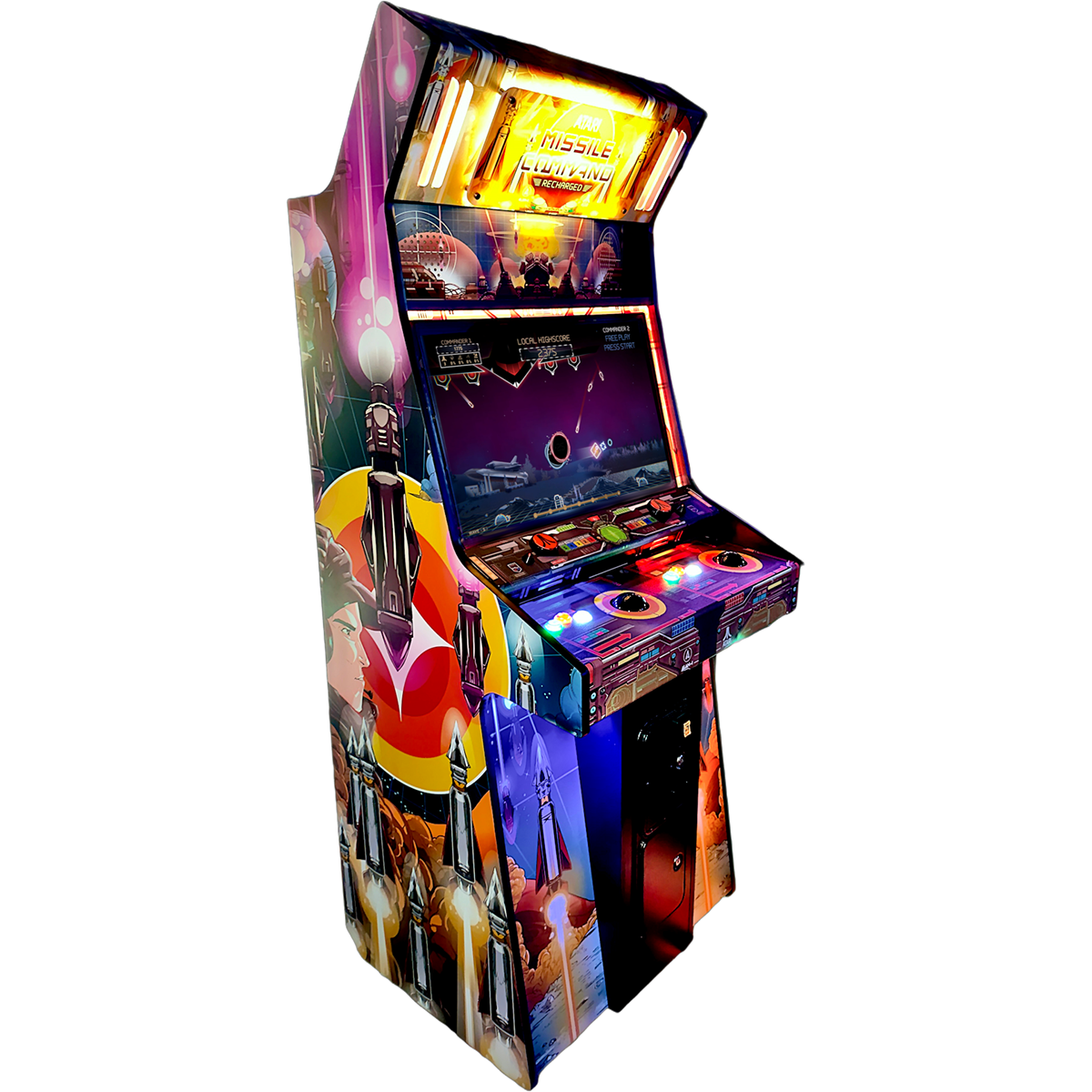 Missile Command Recharged - 2 Player Pro