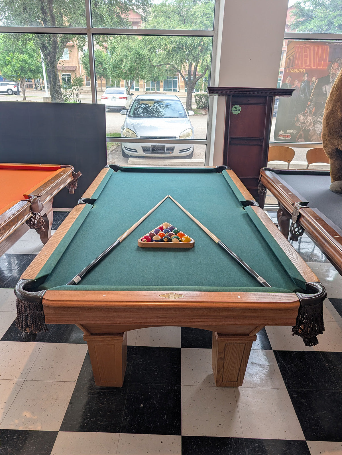 8' World of Leisure Pool Table