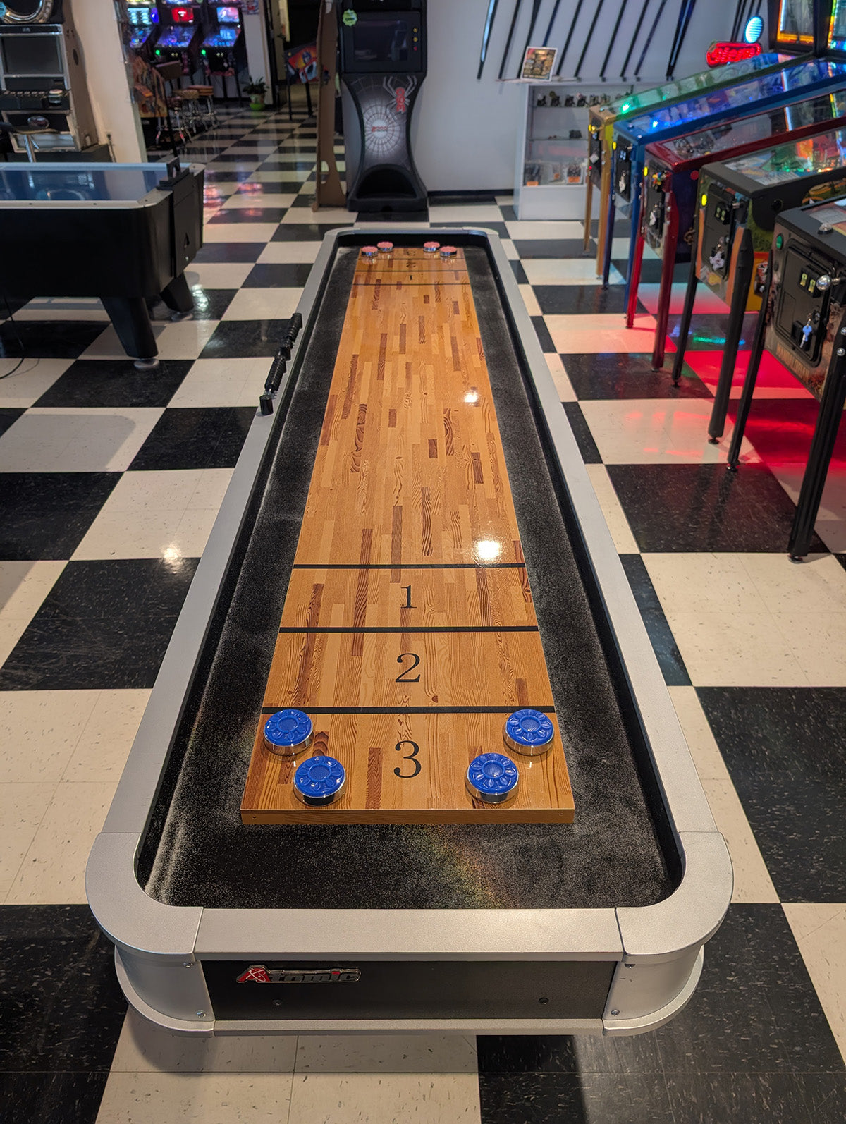 Pre-Owned 9' Atomic Shuffleboard
