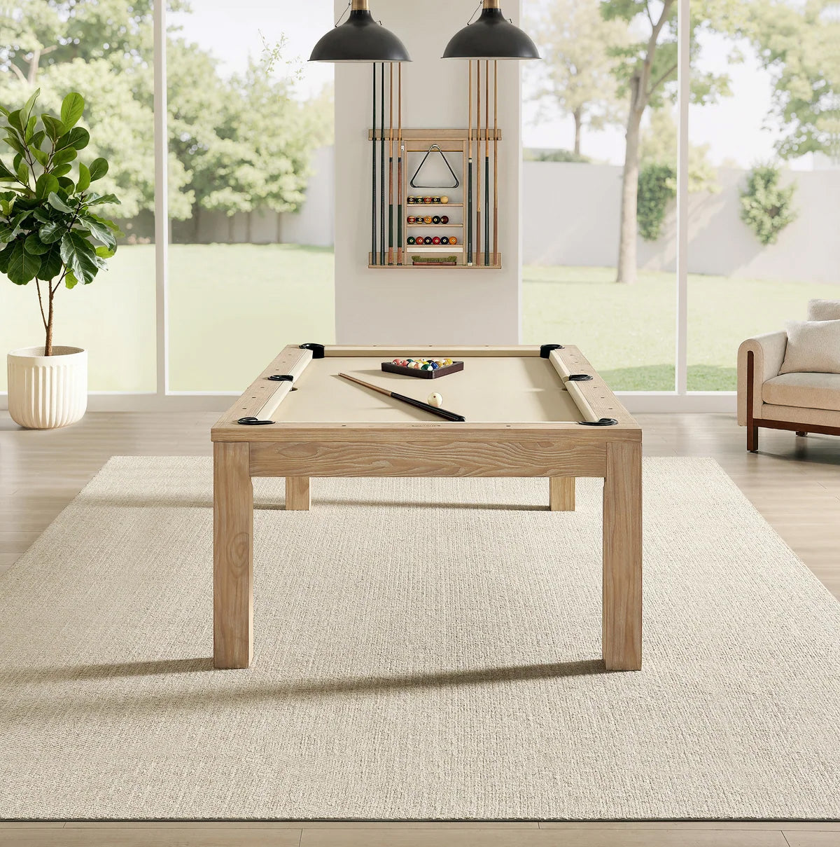Penelope 8' Pool Table (Sonoran Pine)