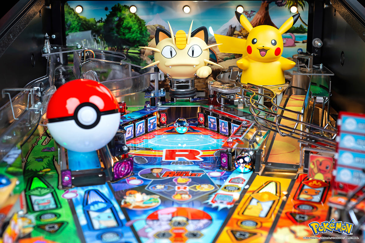 Pokémon (PRO) Pinball Machine / PRE-ORDER-DEPOSIT ONLY