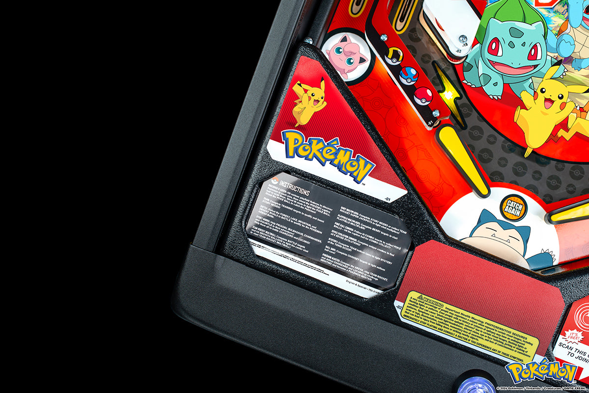 Pokémon (PRO) Pinball Machine / PRE-ORDER-DEPOSIT ONLY