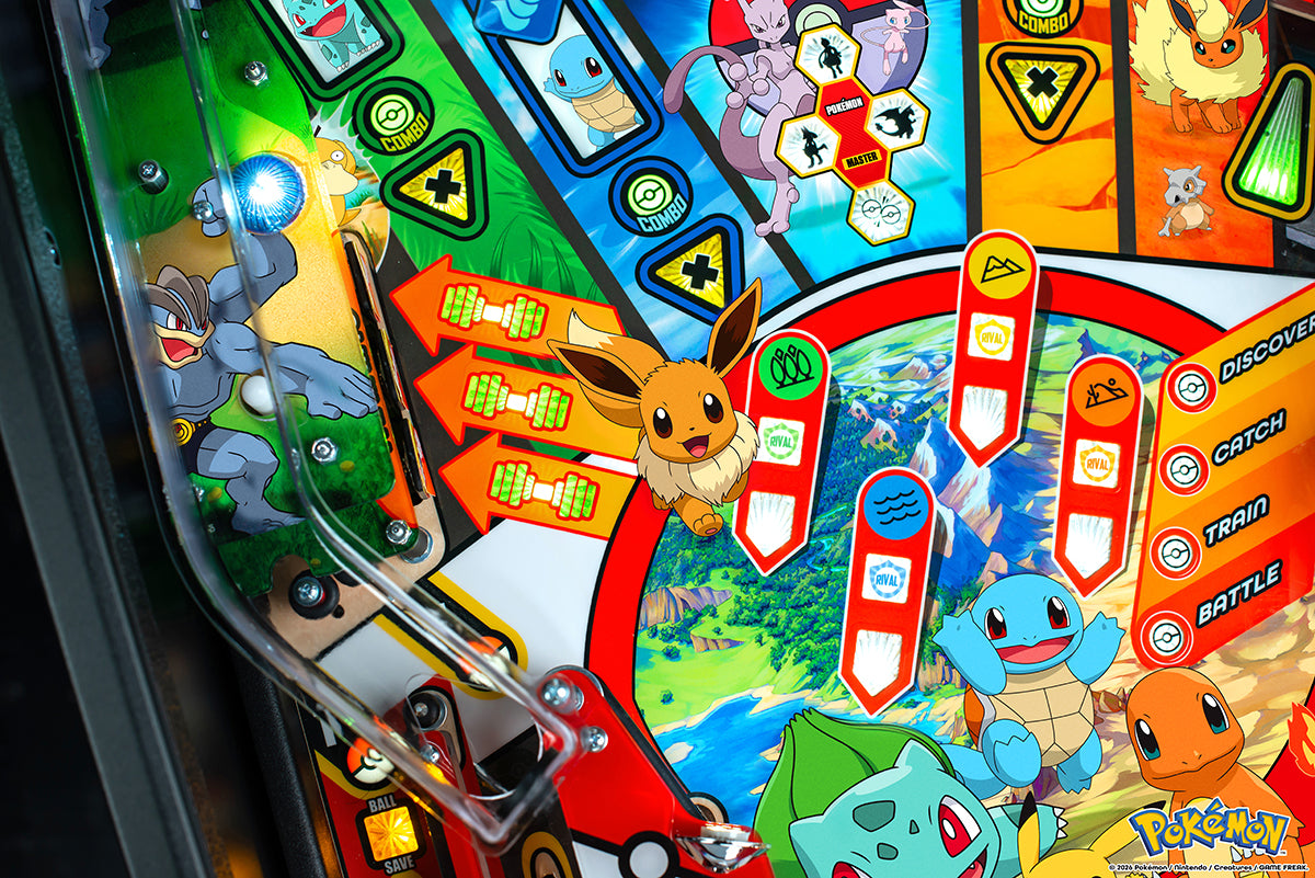 Pokémon (PRO) Pinball Machine / PRE-ORDER-DEPOSIT ONLY