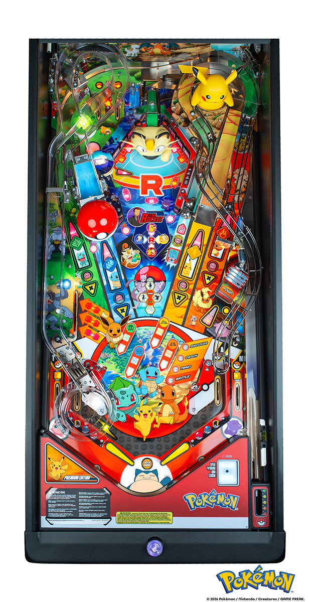 Pokémon (PREMIUM) Pinball Machine / PRE-ORDER-DEPOSIT ONLY