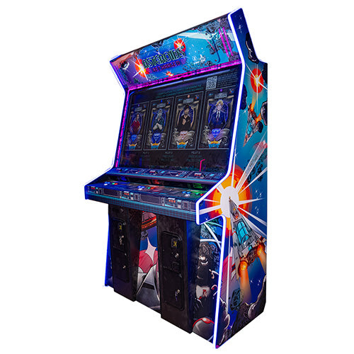 Asteroids Recharged (Deluxe) Arcade Game - 3 Player
