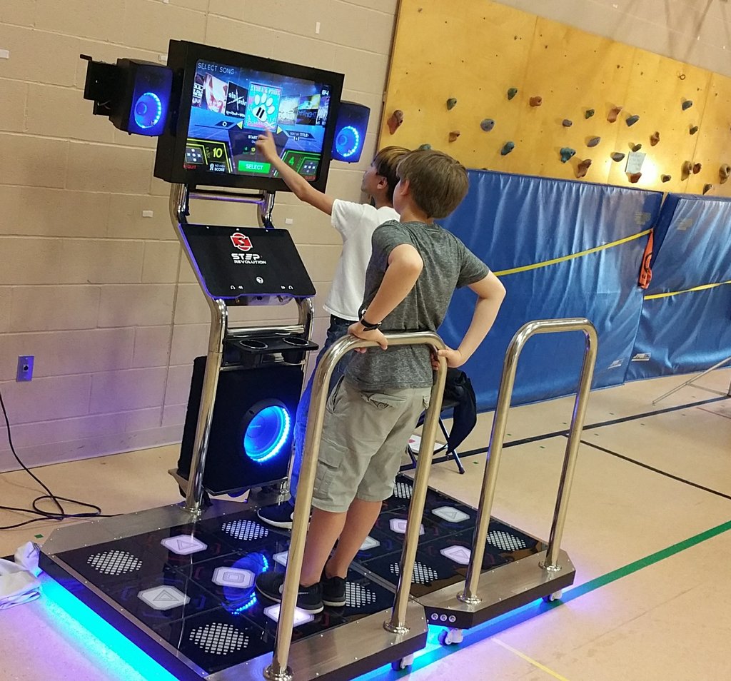 StepManiax (Home/Fitness/Non-Coin Op) Arcade Dancing Game