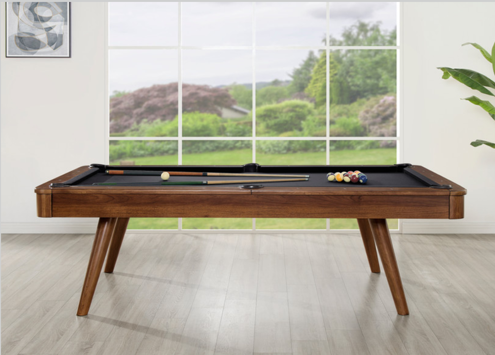 Elton 8' Pool Table (Walnut)