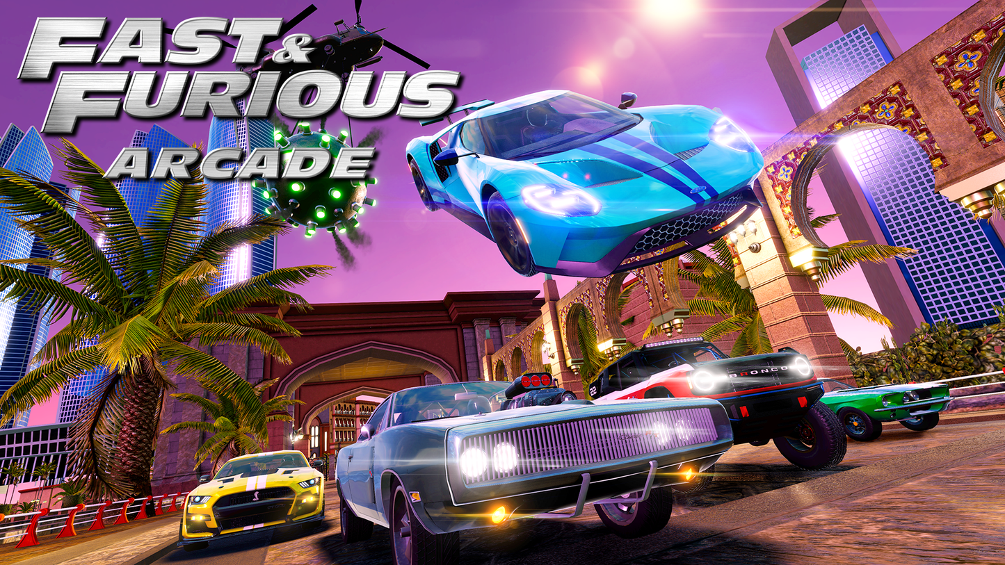 Fast & Furious Arcade Driving Game (Deluxe)