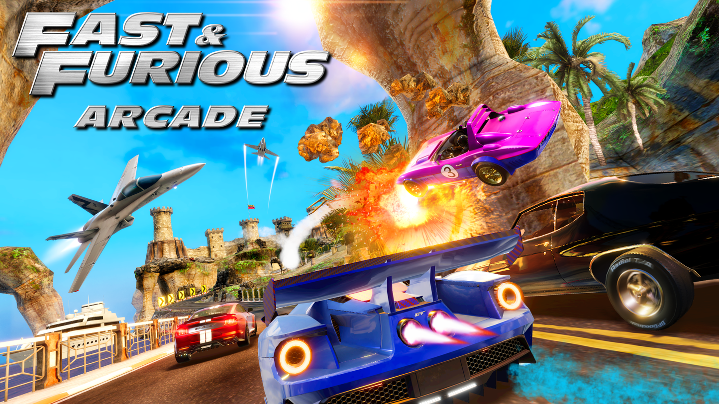 Fast & Furious Arcade Driving Game (Deluxe)