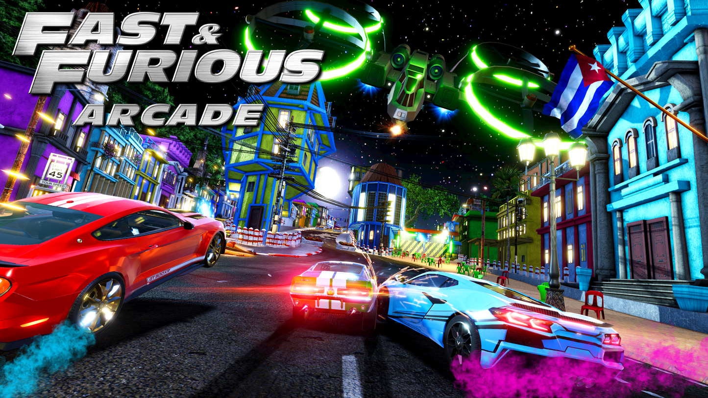 Fast & Furious Arcade Driving Game (Deluxe)