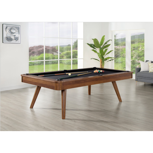 Elton 8' Pool Table (Walnut)