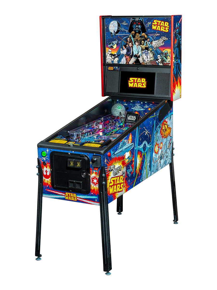 Star Wars (Pro) Comic Art Pinball Machine - FREE SHIPPING