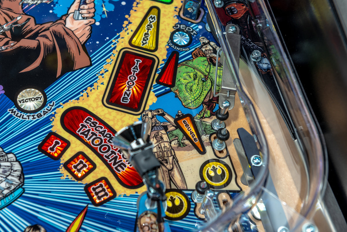 Star Wars (Pro) Comic Art Pinball Machine - FREE SHIPPING