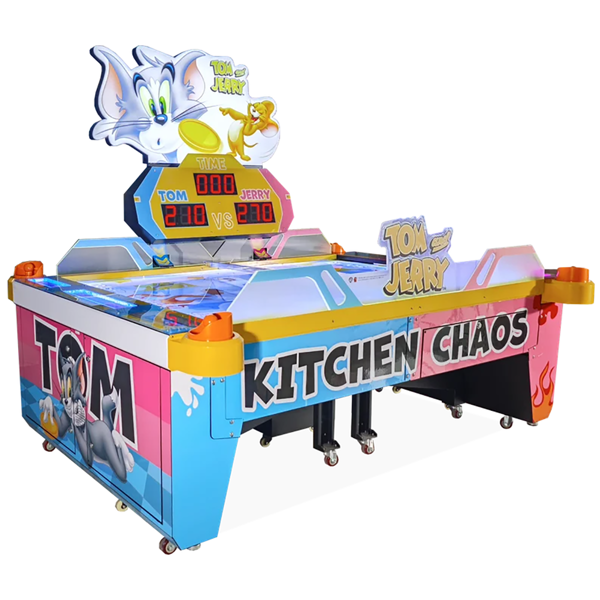 Tom And Jerry Kitchen Chaos Air Hockey