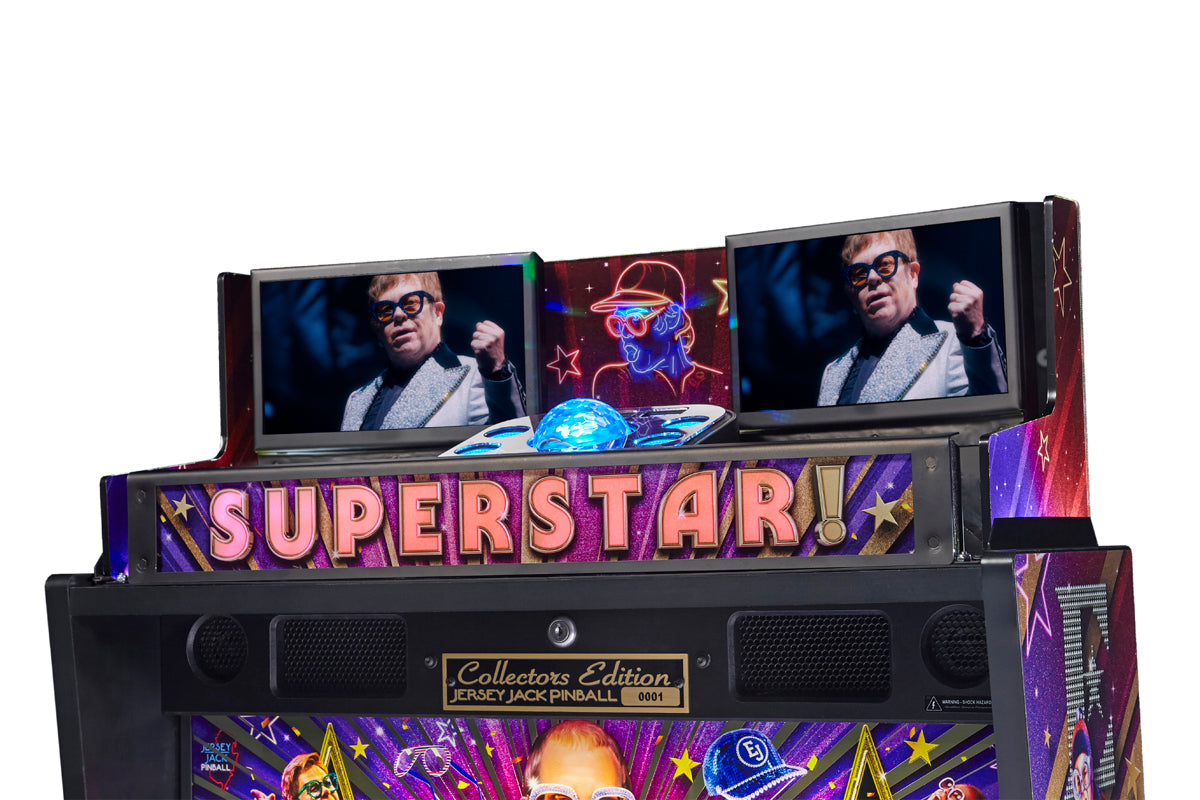 Elton John (Collectors Edition) Pinball Machine - NEW