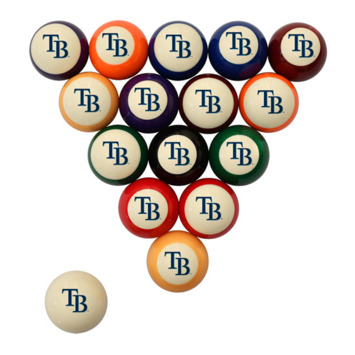Officially Licensed MLB Retro Pool Ball Set (Pick your team)