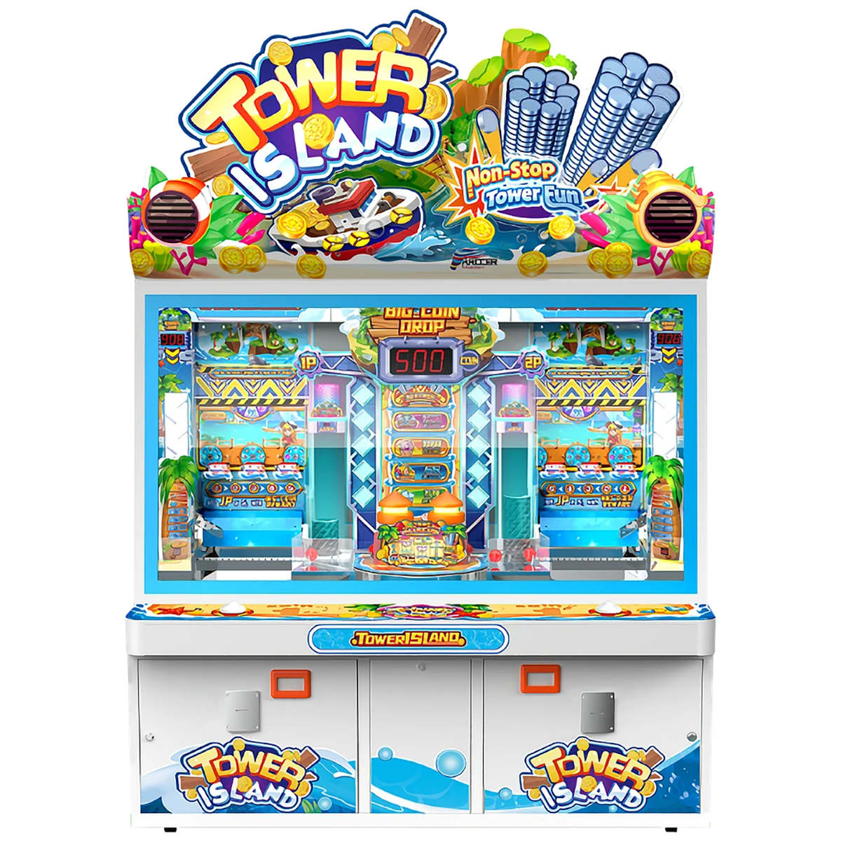 Tower Island - 2 Player Pusher