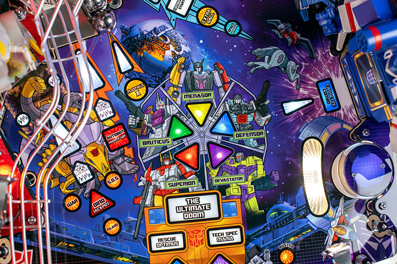 TRANSFORMERS: More Than Meets The Eye (Limited Edition) Pinball Machine