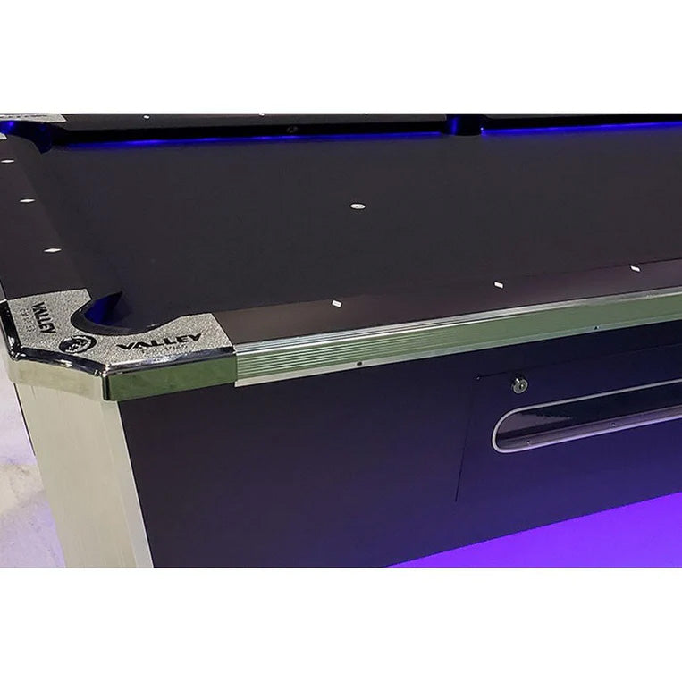 Valley Panther LED Pool Table (Various Sizes) - Non Coin Operated