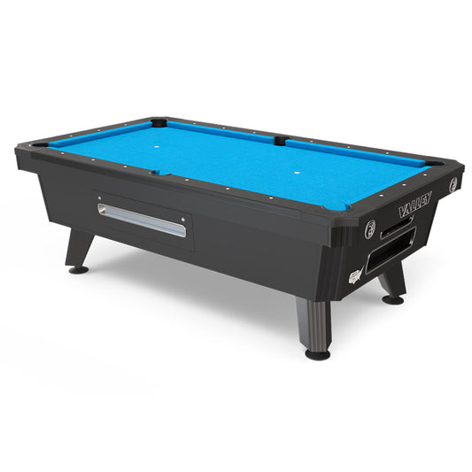 Valley PRO CAT 93 (Black) Pool Table - (Non-Coin Operated)