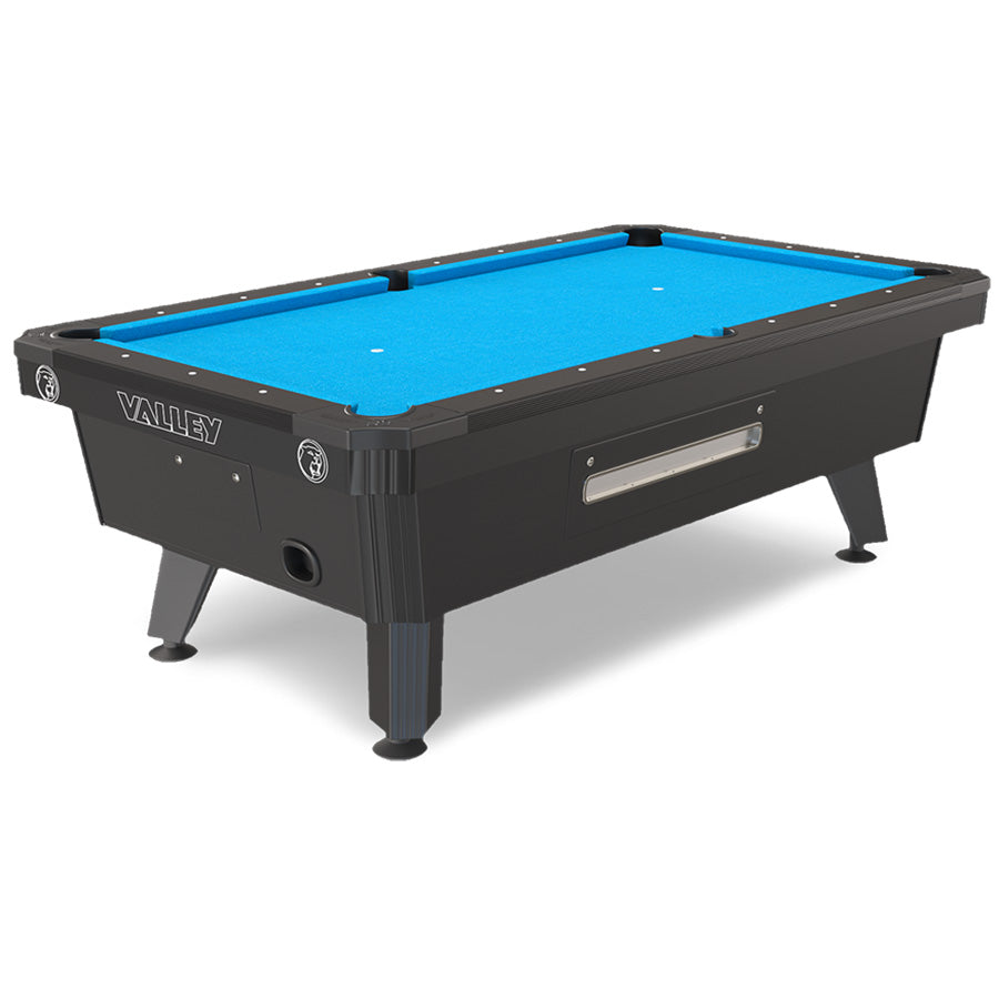 Valley PRO CAT 93 (Black) Pool Table - (Non-Coin Operated)