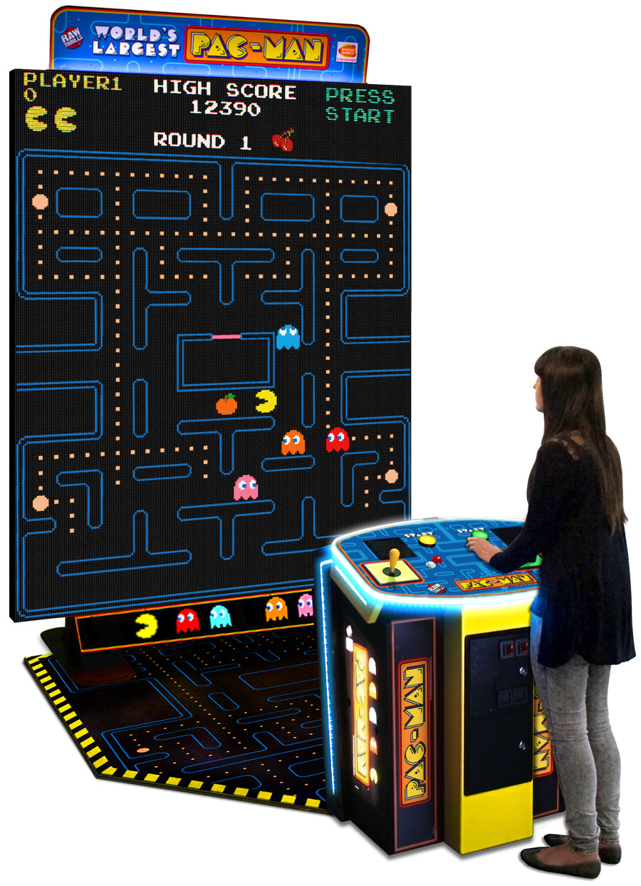 World's Largest Pac-Man Arcade Game