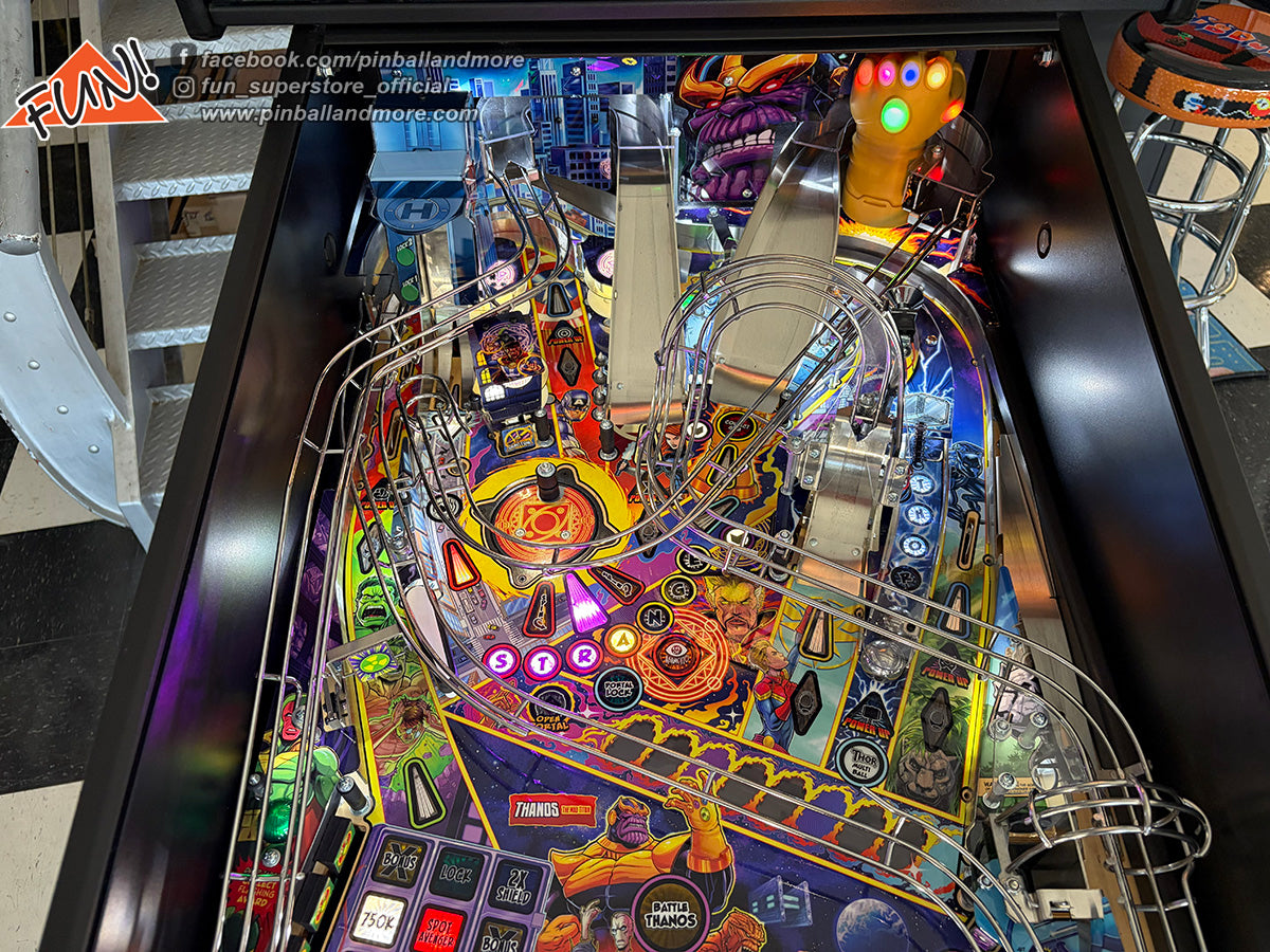 Avengers: Infinity Quest (Premium) Pinball Machine - HUO