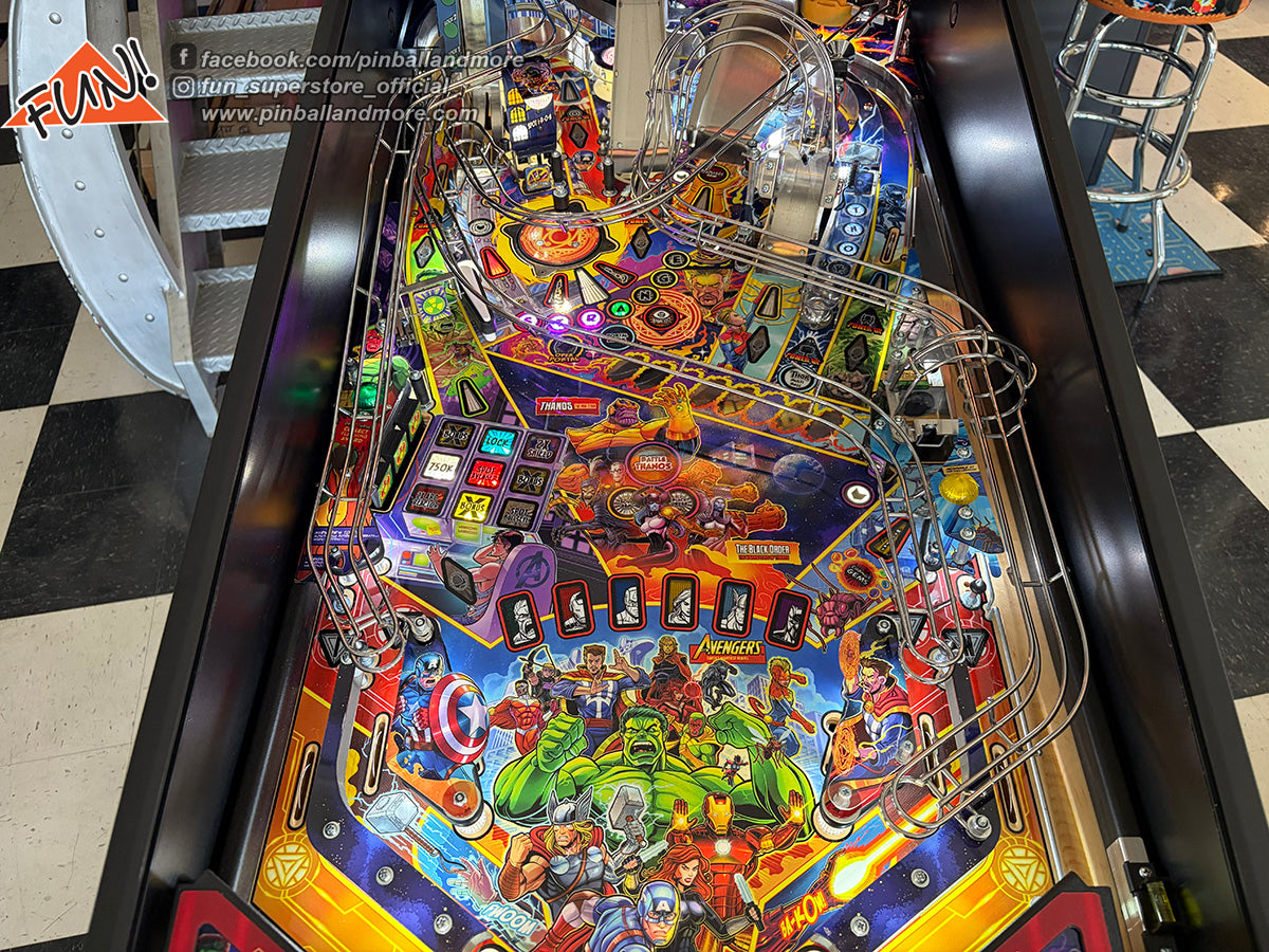 Avengers: Infinity Quest (Premium) Pinball Machine - HUO
