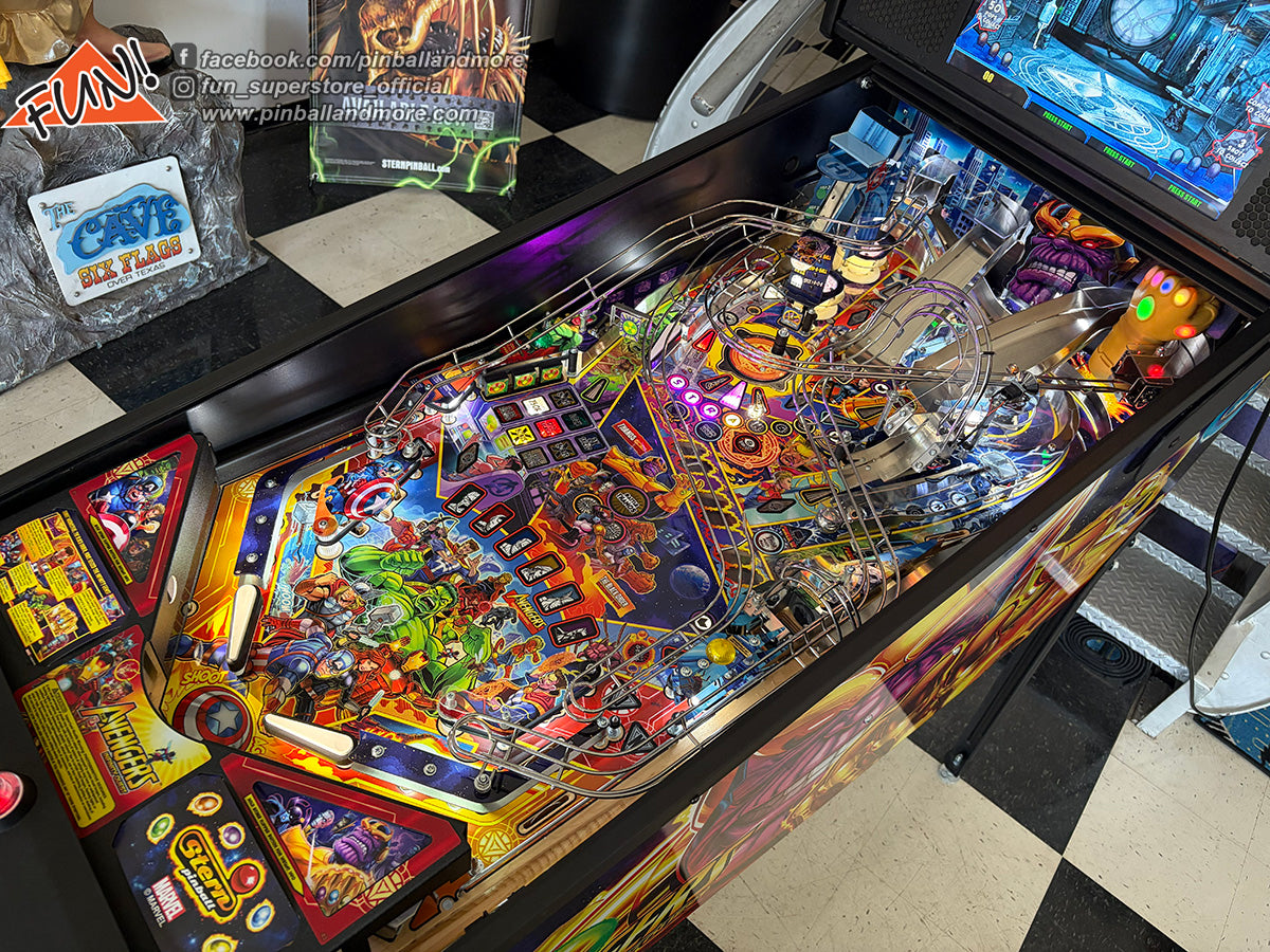 Avengers: Infinity Quest (Premium) Pinball Machine - HUO