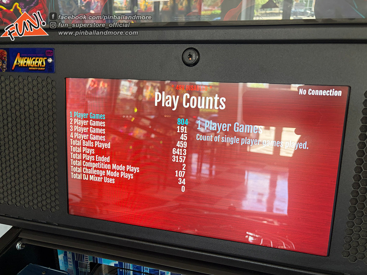Avengers: Infinity Quest (Premium) Pinball Machine - HUO