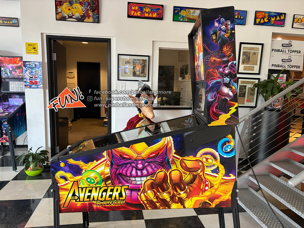 Avengers: Infinity Quest (Premium) Pinball Machine - HUO