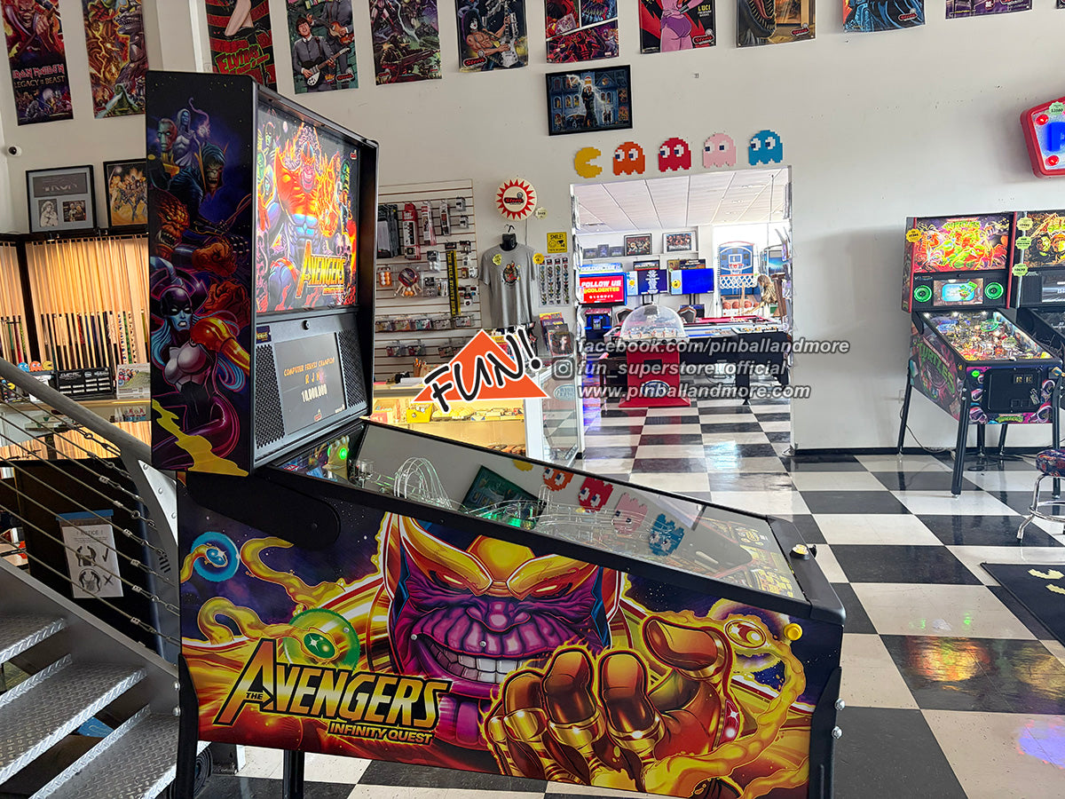 Avengers: Infinity Quest (Premium) Pinball Machine - HUO