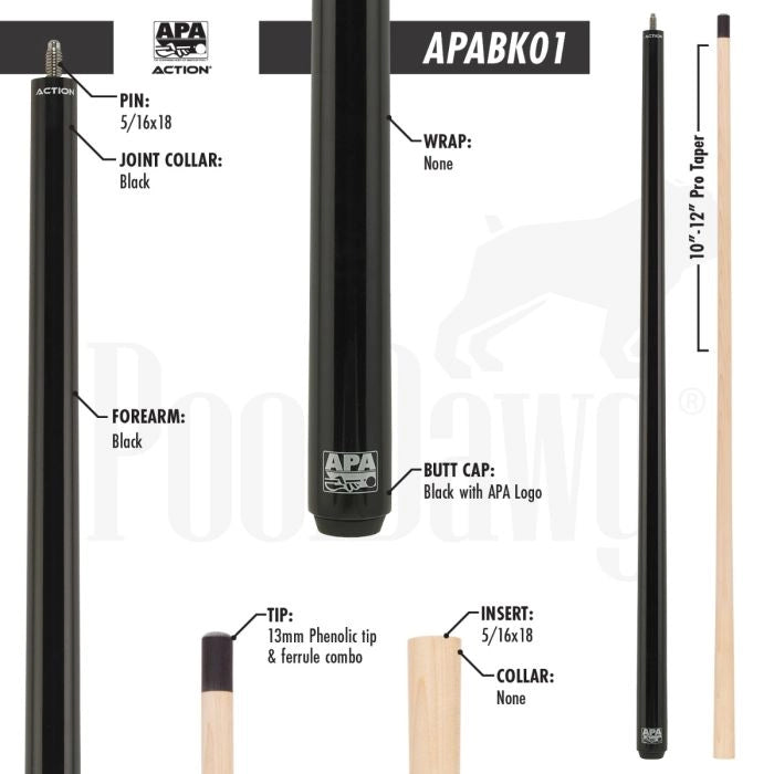 Action APABK01 Break Cue (22 oz)