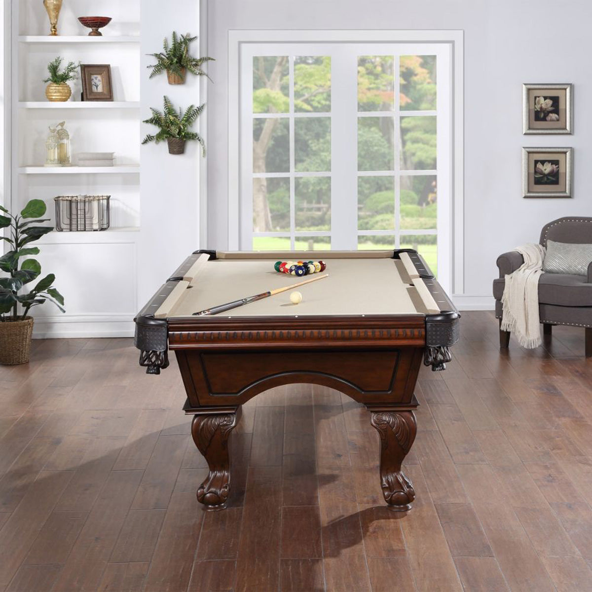 8′ Canton (Sierra) Pool Table